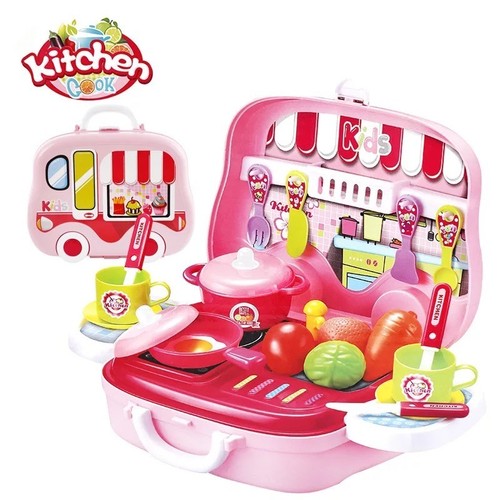 Kids portable kitchen suitcase - kitchen,