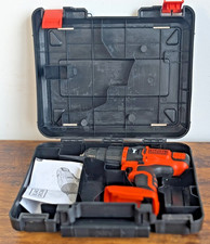 Black & Decker EGBL188 Bare Cordless Combi Hammer Drill 18V & Case - Working