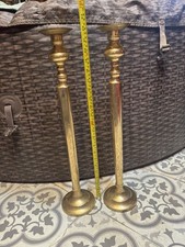 Pair of Brass Candle Holders