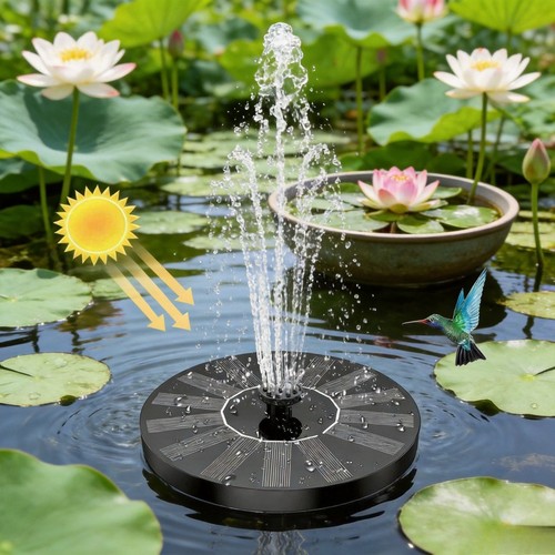 Solar fountain water pump - fountain,