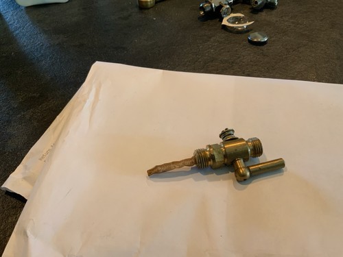 Brass fuel tap motorcycle bsa - tap,