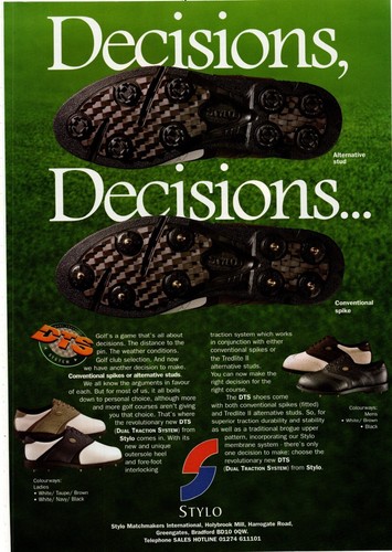 Peep16 golf advert 12x9 - advert, stylo