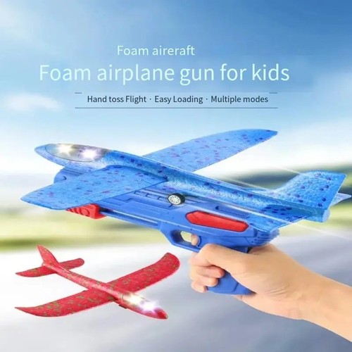 Airplane launcher toy foam - launcher,