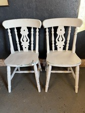 Pair Of Dining Chairs, Vintage