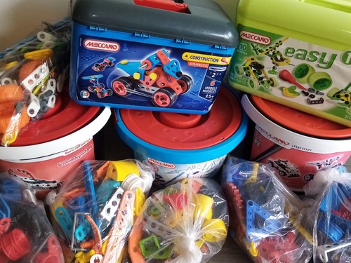 Meccano junior and vintage - and,