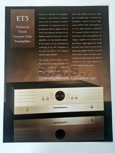 Conrad johnson oem product - conrad,