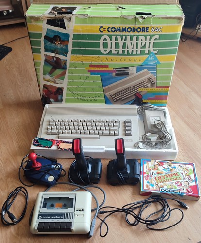 Commodore 64c olympic - 64c, (c64)