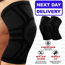 KNEE SUPPORT COMPRESSION SLEEVES BRACE PATELLA ARTHRITIS PAIN RELIEF ADJUSTABLE