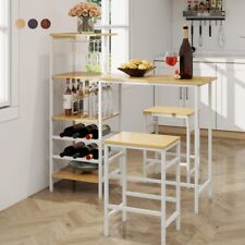 Breakfast Bar Table and Stools