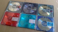6 Minidisc TDK Assortis MD XG / MJ / Fine / Lucir 74 / 80 min