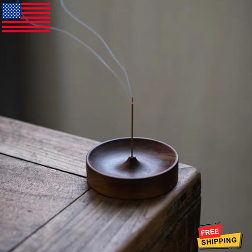 Wooden incense holder - incense,