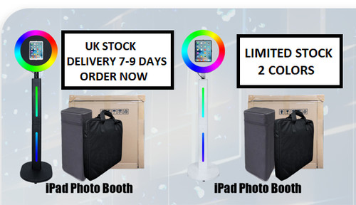 White ipad photo booth rgb - ipad,