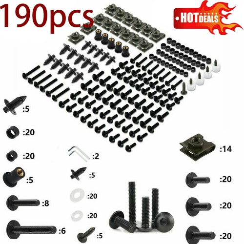 190x fastener screw - fastener, kit