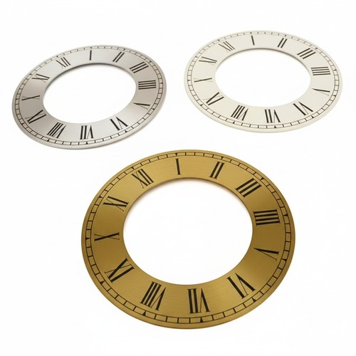 Metal clock chapter ring time - metal,