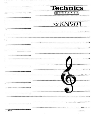 Technics kn901 keyboard - technics,