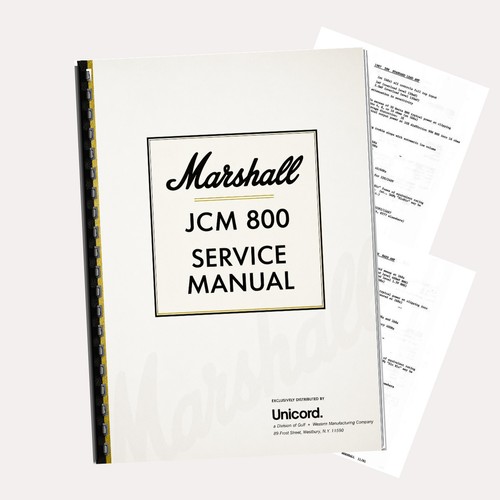 Marshall jcm 800 - jcm,