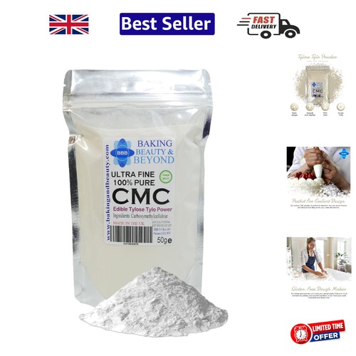 Edible tylose cmc powder - cmc, 50g