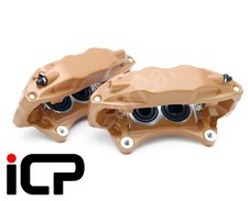 ICP LH RH Front 4 Pot Brake Calipers Fits: Subaru Impreza WRX STi Brembo