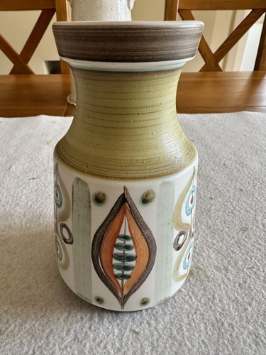 Vintage langley pottery vase - langley,