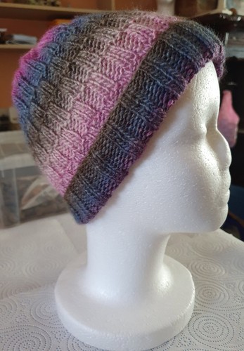 Hand knitted hat - hand,