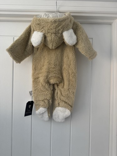 Teddy fleece baby pram - teddy, suit