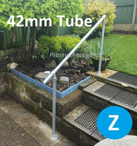 Outdoor handrail garden - handrail, steps