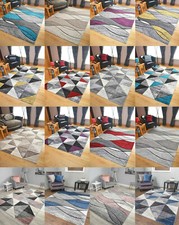 Impulse Thick Quality Modern Carved Rugs Runner Small Extra Large Soft Mat Cheap