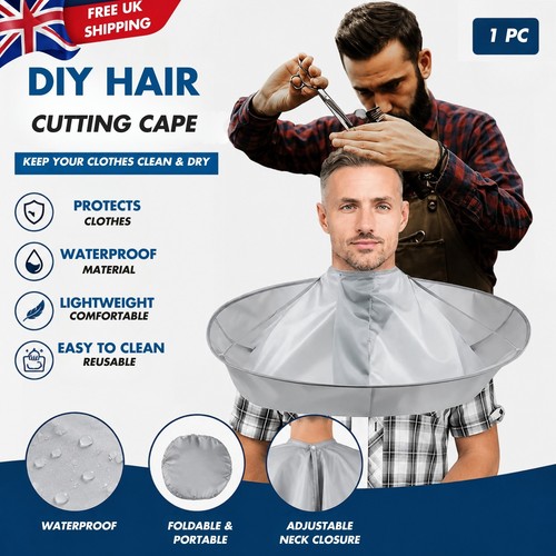 Hair cutting cloak umbrella - cutting,