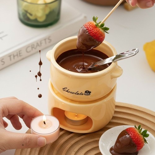 Chocolate melting pot set - melting,