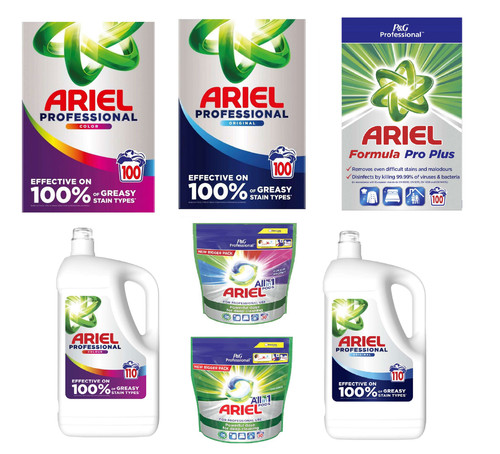 Ariel powder pods - or, liquid