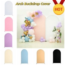 Double side Arch Backdrop Cover Arched Wall Wedding Party Birthday Props Event.