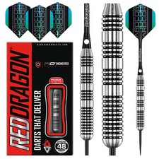 RED DRAGON 48grams  Bunker Buster Tungsten Heavy Darts Set with Flights & Stems