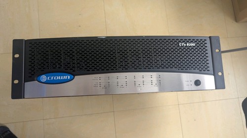 Crown cts 8200 channel power - cts,