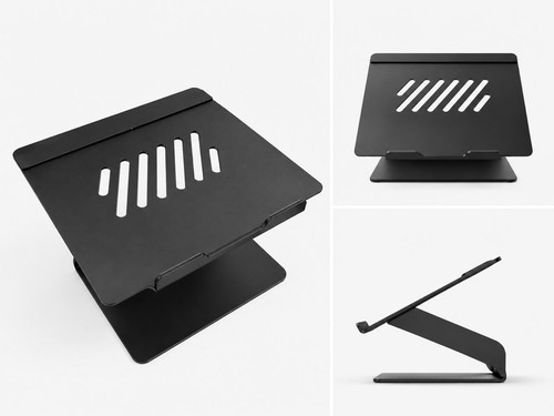 Large portable metal laptop - ,