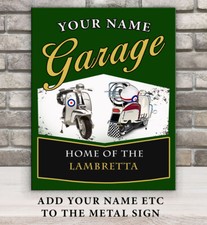 PERSONALISED LAMBRETTA SCOOTER
