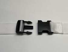 Tie Down Straps Plastic Side Release Buckle Adjustable 50mm Webbing 17 Colours