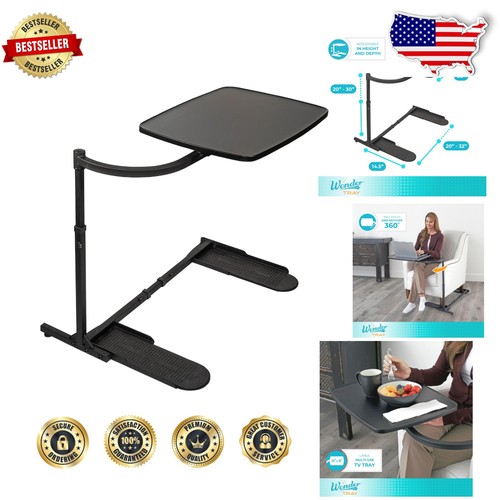 Adjustable swivel laptop desk - laptop,