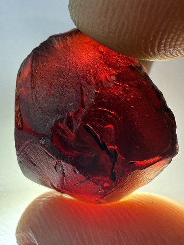 Natural dark garnet - 29.7,