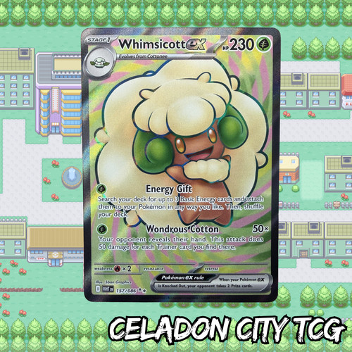 Whimsicott 157 086 white - ex, 157/086