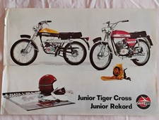 Agrati Garelli Junior Tiger Cross Rekord  50 sports moped brochure leaflet