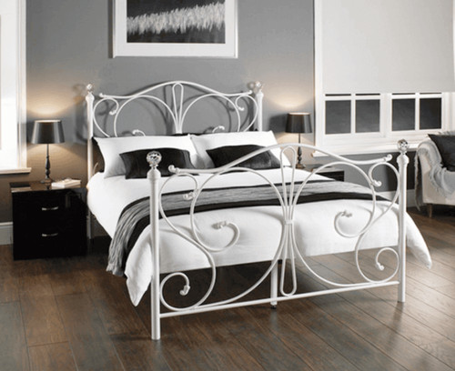 3ft single metal bed - metal, and