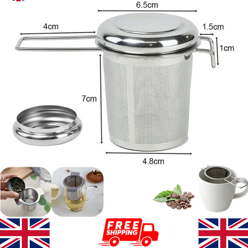 Stainless steel mesh tea - stainless,