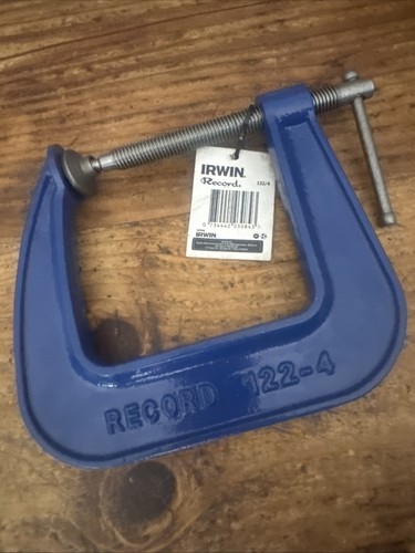 Irwin clamp record - g,