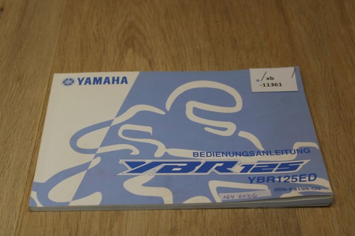 Yamaha ybr125ed owners manual - yamaha,