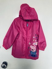 Peppa pig rain jacket 2-3