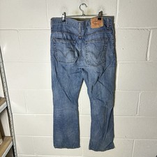 Levis Jeans Mens W33 L32 Blue