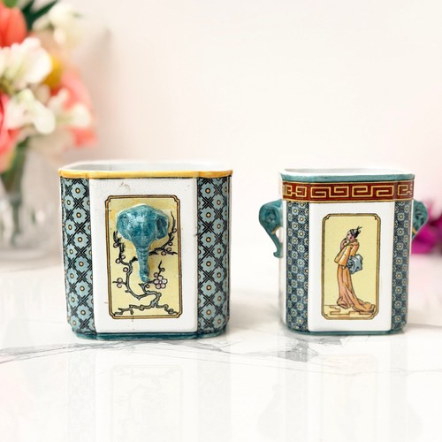 Antique sarreguemines majolica - antique,