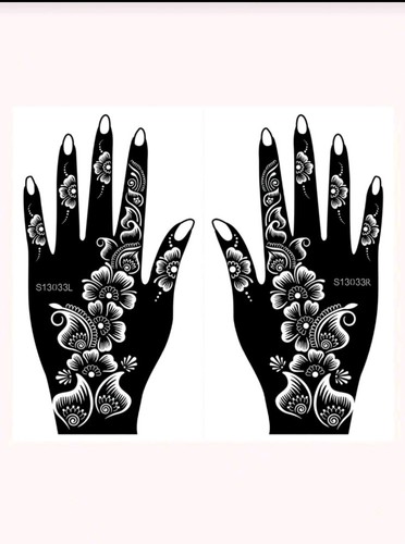 Sheets reusable henna - reusable,