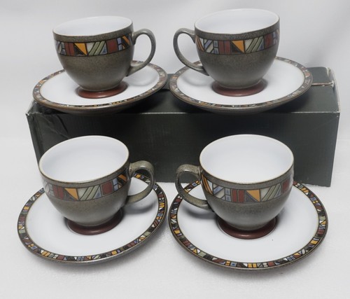 Denby marrakesh cups saucers - denby,