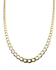 9ct Gold Curb Chain Solid Gold